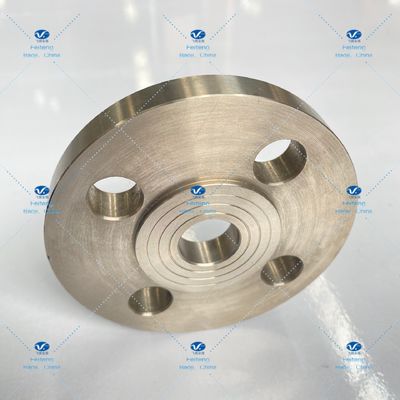 ASTM B348 Gr2 DN15 Slip On Titanium Flanges Threaded Socket Welding Flange